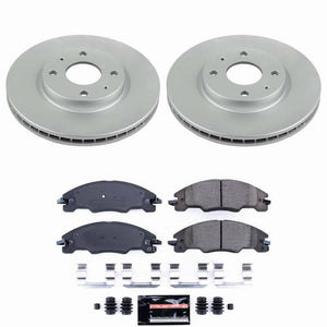 Power Stop 08-11 Ford Focus Front Z23 Coated Brake Kit