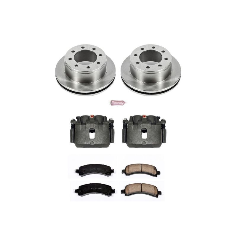 Power Stop KCOE2044 09-13 fits GMC Savana 3500 Rear Autospecialty Kit w/Cals