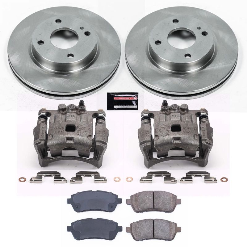 PowerStop fits Ford 11-19 Fiesta Front Autospecialty Brake Kit w/Calipers