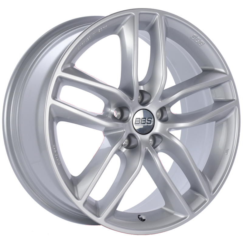 BBS SX0102SK SX 18x8 5x120 ET30 Sport Silver Wheel -82mm PFS/Clip Required