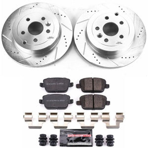 PowerStop K5653 fits Land Rover 08-12 LR2 Rear Z23 Evolution Brake Kit