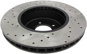 Stoptech 127.34071L 08-09 BMW 535 Series / 04-09 545i/550i/645Ci/650i Slotted & Drilled Left Front Rotor