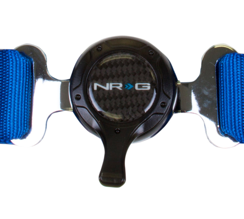 NRG SBH-4PCBL 4PT 2in. Seat Belt Harness / Cam Lock - Blue