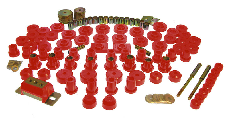 Prothane 40360 fits Chevy 55-57 All Models Total Kit - Red