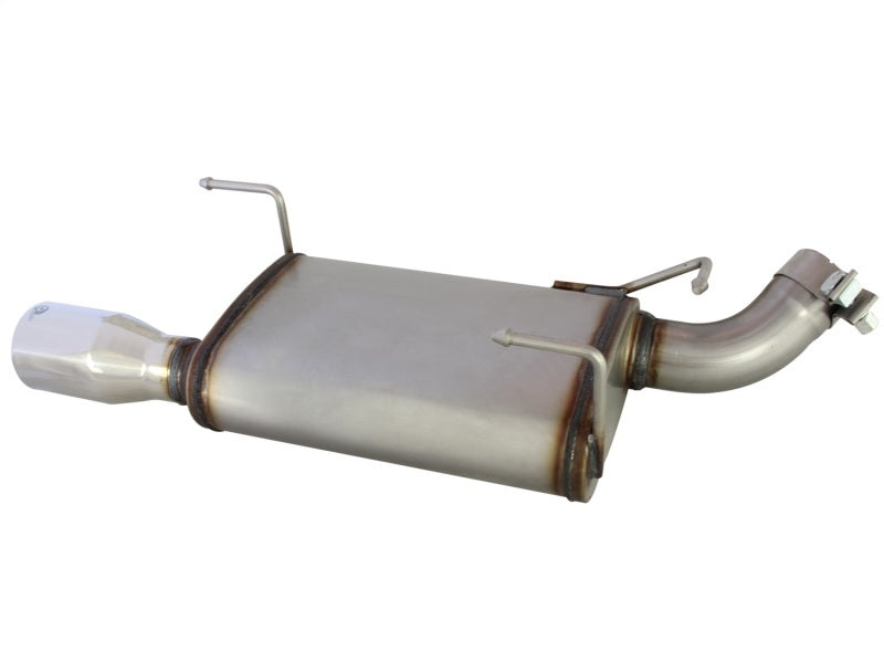 AFE 49-43048 ack Exhaust 2.5in 409SS w/Polished Tip 05-09 fits Ford Mustang V6