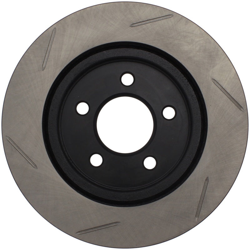 Stoptech 126.61087SL Power Slot 05-10 fits Mustang V6/4.0L / GT V8-4.6L Rear Left Slotted Rotor