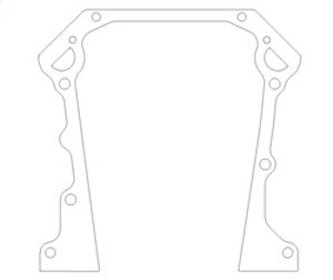 Cometic C5576-018 65-91 fits Dodge V8 5.2L R-3 W-2 Timing Cover Gasket Set 0.01