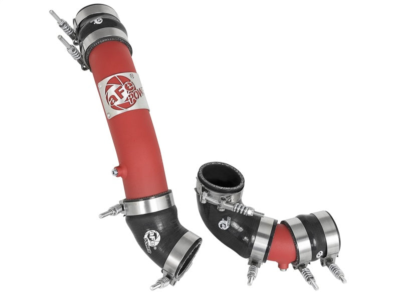 AFE 46-20324-R unner Intercooler Tube Hot/Cold - Red 2017 fits Honda Civic Type