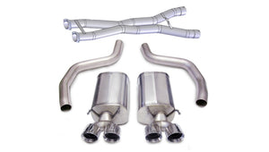 CORSA Performance 14164CB3 Corsa 2012-2013 fits Chevrolet Corvette C6 ZR1 Sport Cat-Back Dual Rear Exit w/ Twin 4.0in Pol Tips
