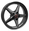 Race Star 92-770147G 92 Drag Star Bracket Racer 17x7 5x4.50bc 4.25bs Metallic Gray Wheel