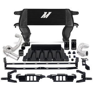 Mishimoto MMINT-BR23-21HKBKP 21+ fits Bronco 2.3L High Mount INT Kit BK Core P Pipes