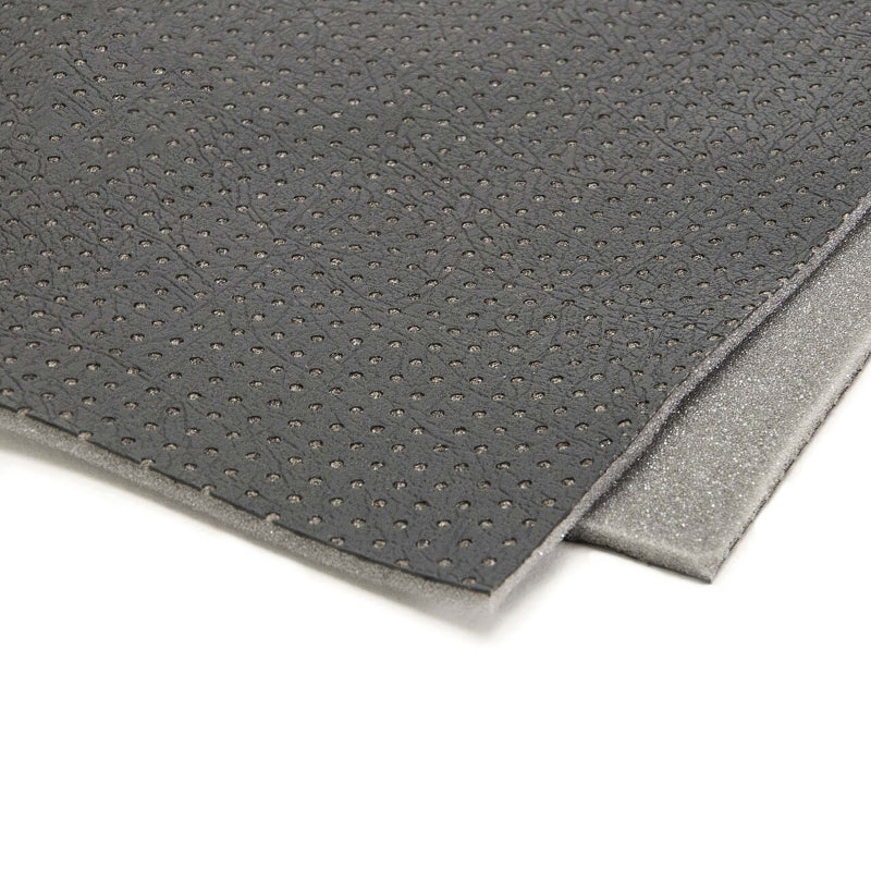 DEI  50028 Universal Upholstery Material - Black Leather Look 54in x 75in