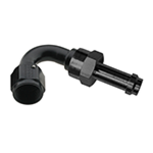 Fragola 751206-BL -6AN 120 Degree EZ Street Hose End Black