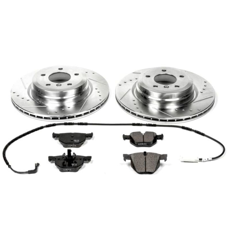 PowerStop K045 2006 fits BMW 330i Rear Z23 Evolution Sport Brake Kit