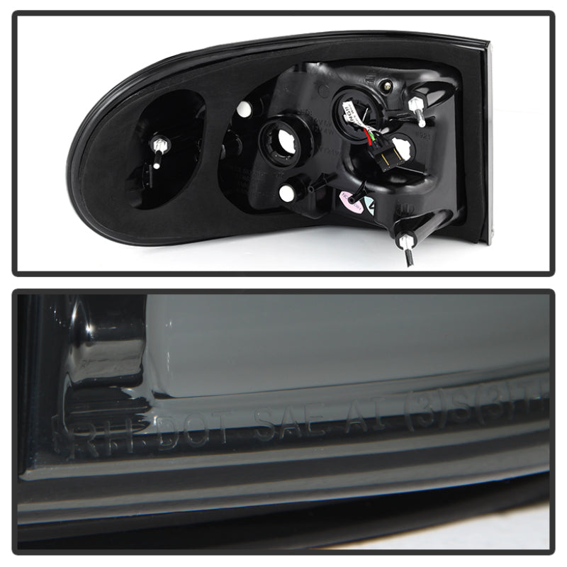 Spyder 5079466 fits Toyota 07-13 FJ Cruiser Light Bar LED Tail Lights Smoke ALT