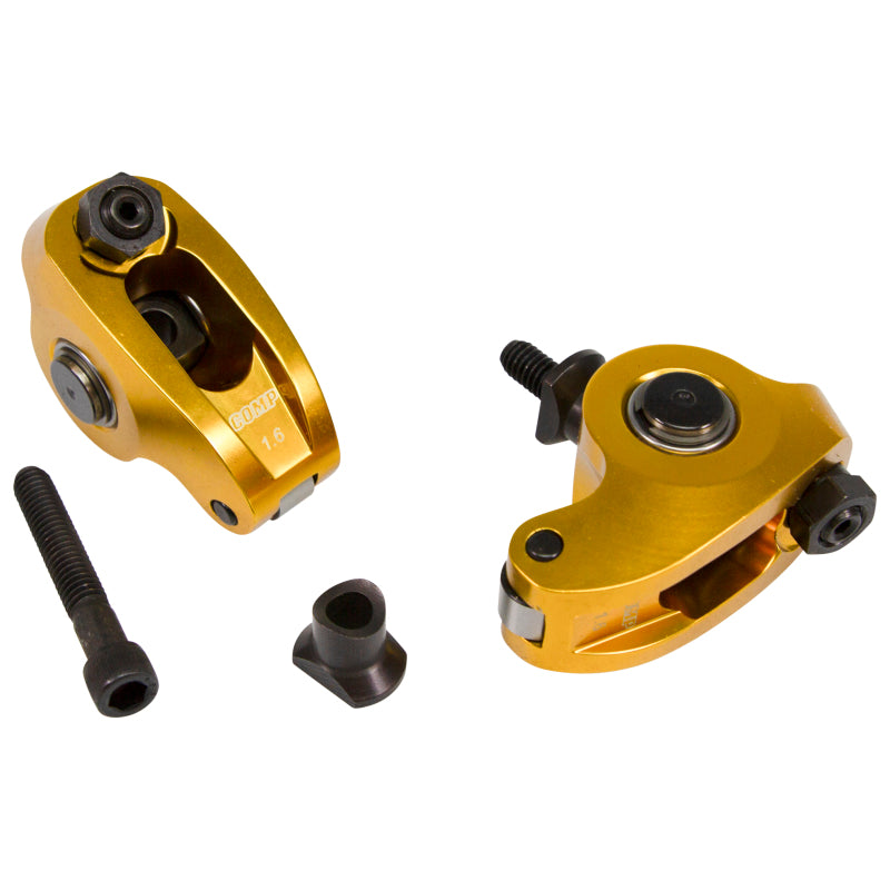 COMP Cams 19052-16 Alum Ped MT Rocker Arms fits Ford S