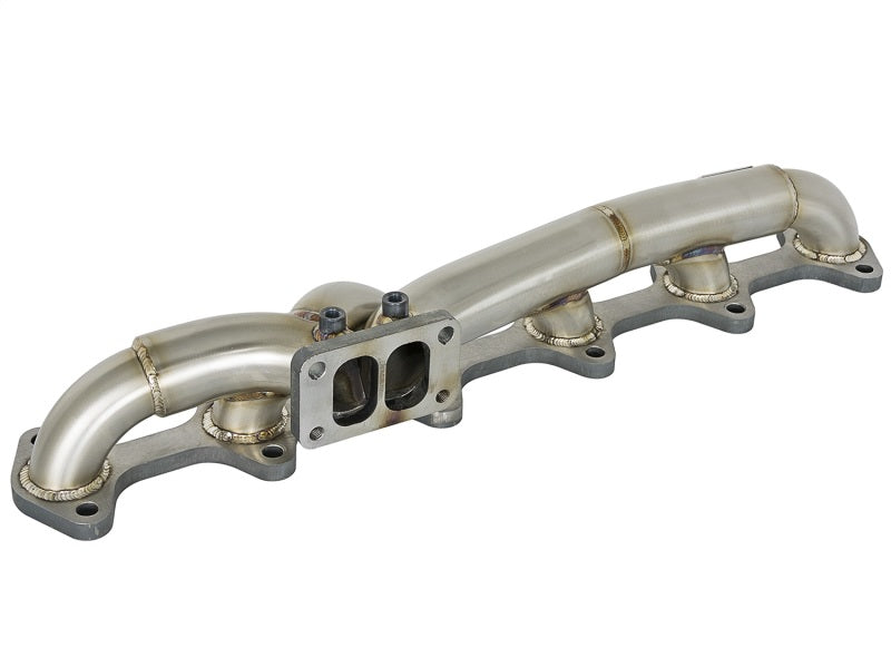AFE 48-32017 d Steel Header w/ Turbo Manifold 03-07 fits Dodge Diesel L6-5.9L
