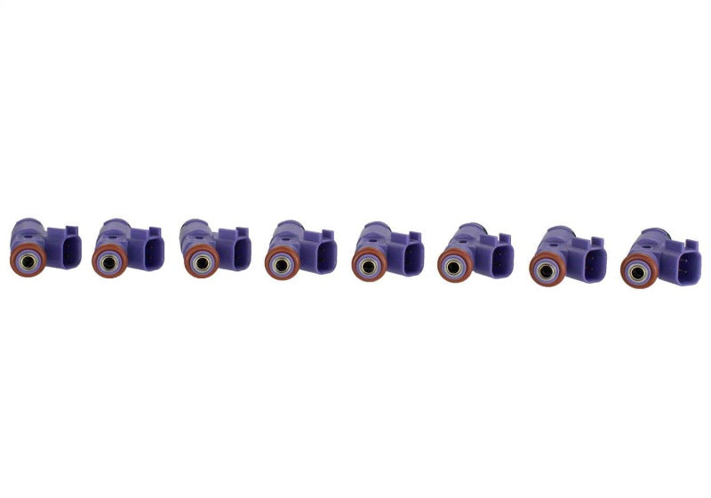 fits Ford Racing M-9593-LU24A 24 LB/HR Fuel Injector Set of 8