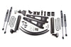 Zone Offroad ZONF31F 11-14 fits Ford F250/F350 Super Duty 4WD Diesel 6In Lift Kit w/ Radius Arms