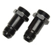 Russell 640213 Performance -8 AN Carb Adapter Fittings (2 pcs.) (Black)