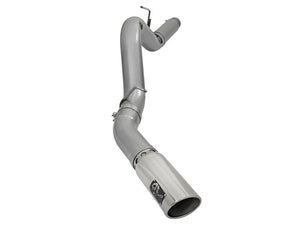 AFE 49-44081-P Bore HD 5in Exhausts DPF-Back SS w/ Pol Tips 16-17 fits GM Diese