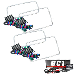 ORACLE Lighting 2249-335 Oracle fits Ford F250 08-10 Halo Kit - ColorSHIFT w/ BC1 Controller