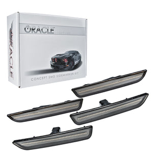 ORACLE Lighting 9700-020 Oracle 10-14 fits Ford Mustang Concept Sidemarker Set - Tinted - No Paint