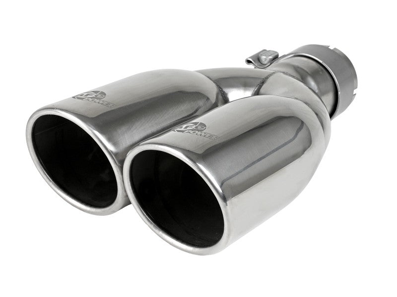AFE 49-48086-P Series 2.5in 409 SS Axle-Back Exhaust Polished 07-18 fits Jeep W