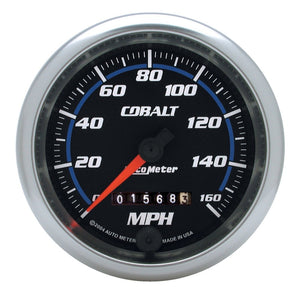 AutoMeter 6293 AutoMeter Gauge Speedometer 3-3/8in. 160MPH Mechanical Cobalt