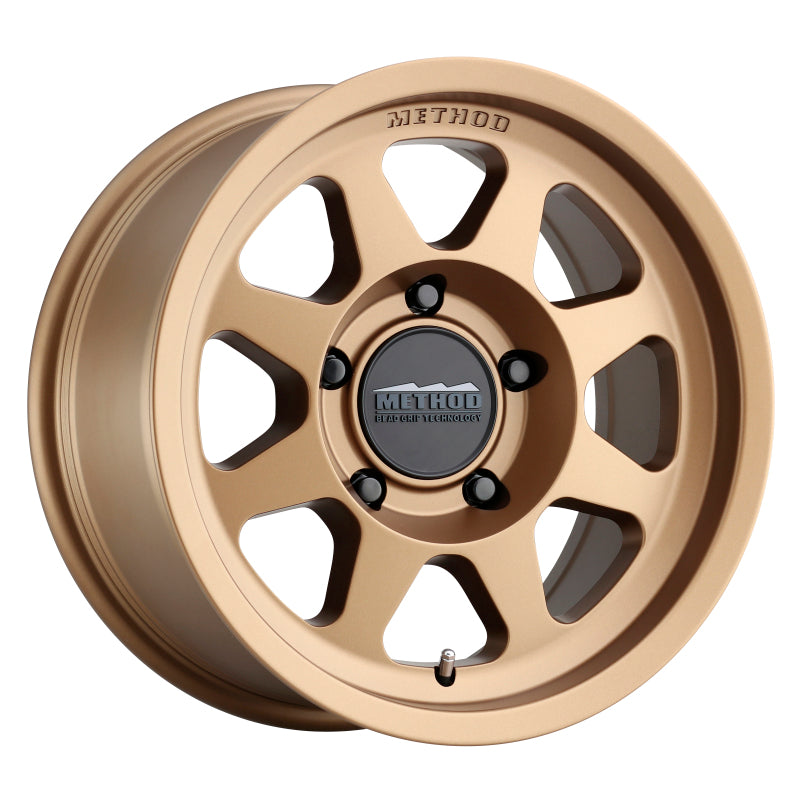 Method MR70157051915 MR701 15x7 +15mm Offset 5x100 56.1mm CB Method Bronze Wheel