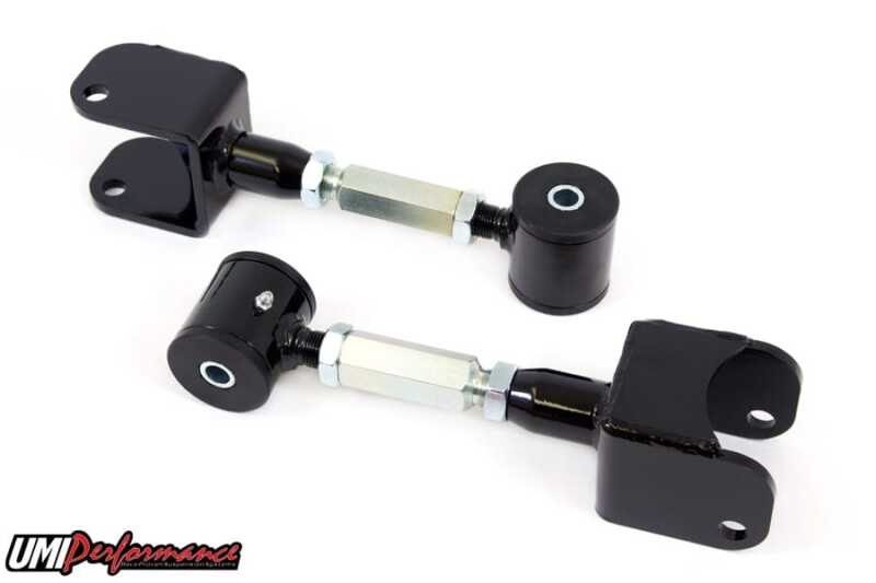 UMI Performance 4025-B 68-72 fits GM A-Body Adjustable Upper Control Arms- Poly