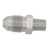 DeatschWerks 6-02-0908 4AN Male Flare to 1/16in NPT Male - Anodized Stainless S