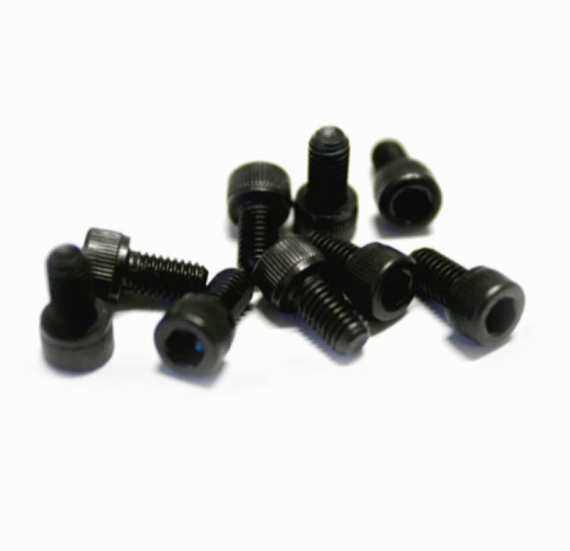 Big Gun 40-S007 1/4x20 End Tip Allen Screws (4 pk) - Socket Head (Black)