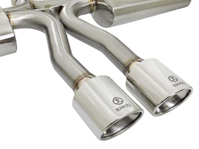 AFE 49-36621-P  3in 304 SS Cat-Back Exhaust System w/Polished Tips 2017+ fits H