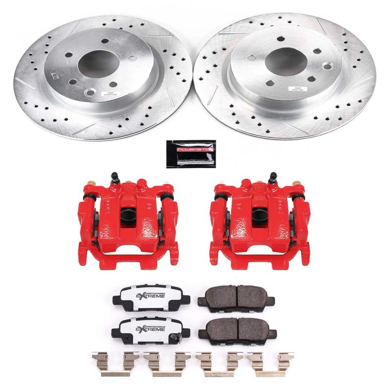 PowerStop fits Nissan Maxima Rear Z26 Street Warrior Brake Kit w/Calipers