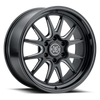 Raised Wheels MR80231087518N Method Raised MR802 22x10 / 8x170 BP / -18mm Offset / 125mm Bore - Double Black Milled Wheel