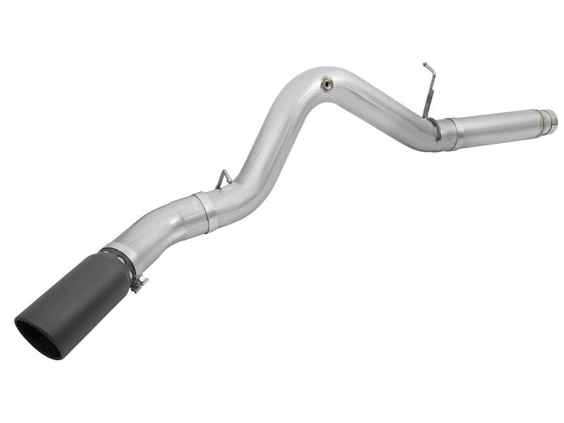 AFE 49-04081-B Exhaust 5in DPF-Back Aluminized Steel w/ Black Tips 16-17 fits G