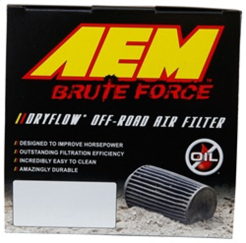 AEM 21-203BF 3 inch x 5 inch DryFlow Air Filter