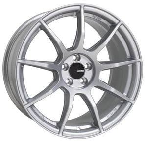 Enkei 492-895-8045SP TS9 18x9.5 5x100 45mm Offset 72.6mm Bore Silver Paint