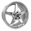 Race Star 92-805253DP 92 Drag Star 18x10.50 5x4.75bc 7.00bs Direct Drill Polished Wheel