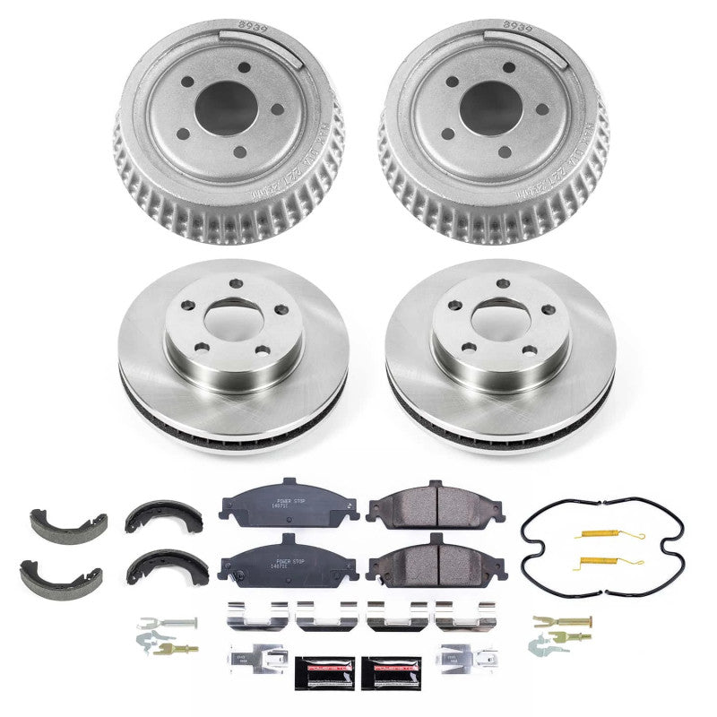 PowerStop fits Oldsmobile 03-04 Alero Front & Rear Autospecialty Brake Kit
