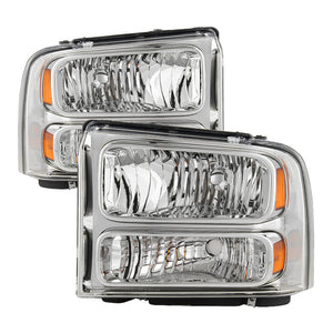 9033018 Xtune fits Ford 99-04 F250 F350 F450 Superduty Excursion Headlights Ch