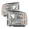 9033018 Xtune fits Ford 99-04 F250 F350 F450 Superduty Excursion Headlights Ch