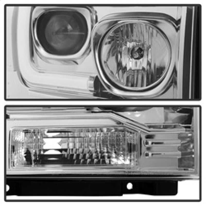 Spyder 5084682 fits Ford 05-07 F250/350/450 SD Ver 2 Proj Headlights - Light Ba