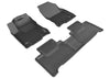 3D MAXpider 2007-2013 fits Jeep Wrangler JK 2-Door/Unlimited Kagu 1st Row Floor