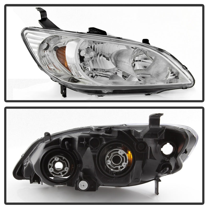xTune 9042713 04-05 fits Honda Civic (Excl Hatchback/Si) OEM Style Headlights -