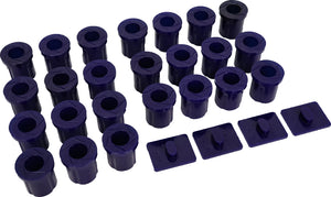 SuperPro 1967-1980 Toyota Land Cruiser Base Rear Leaf Spring and Slipper Pad Bushing Kit