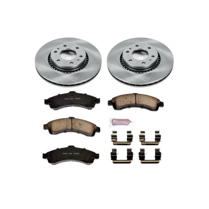 PowerStop KOE2061 fits Buick 04-05 Rainier Front Autospecialty Brake Kit