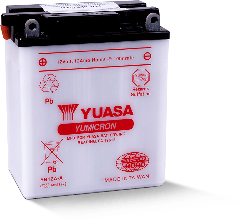 Yuasa YUAM2212Y YB12A-A Yumicron 12 Volt Battery