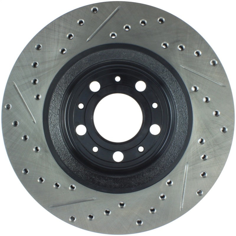 Stoptech 127.39023L Slotted & Drilled Sport Brake Rotor
